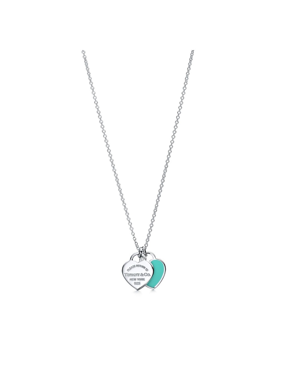Tiffany & Co. Return to Tiffany Mini Double Heart Pendant